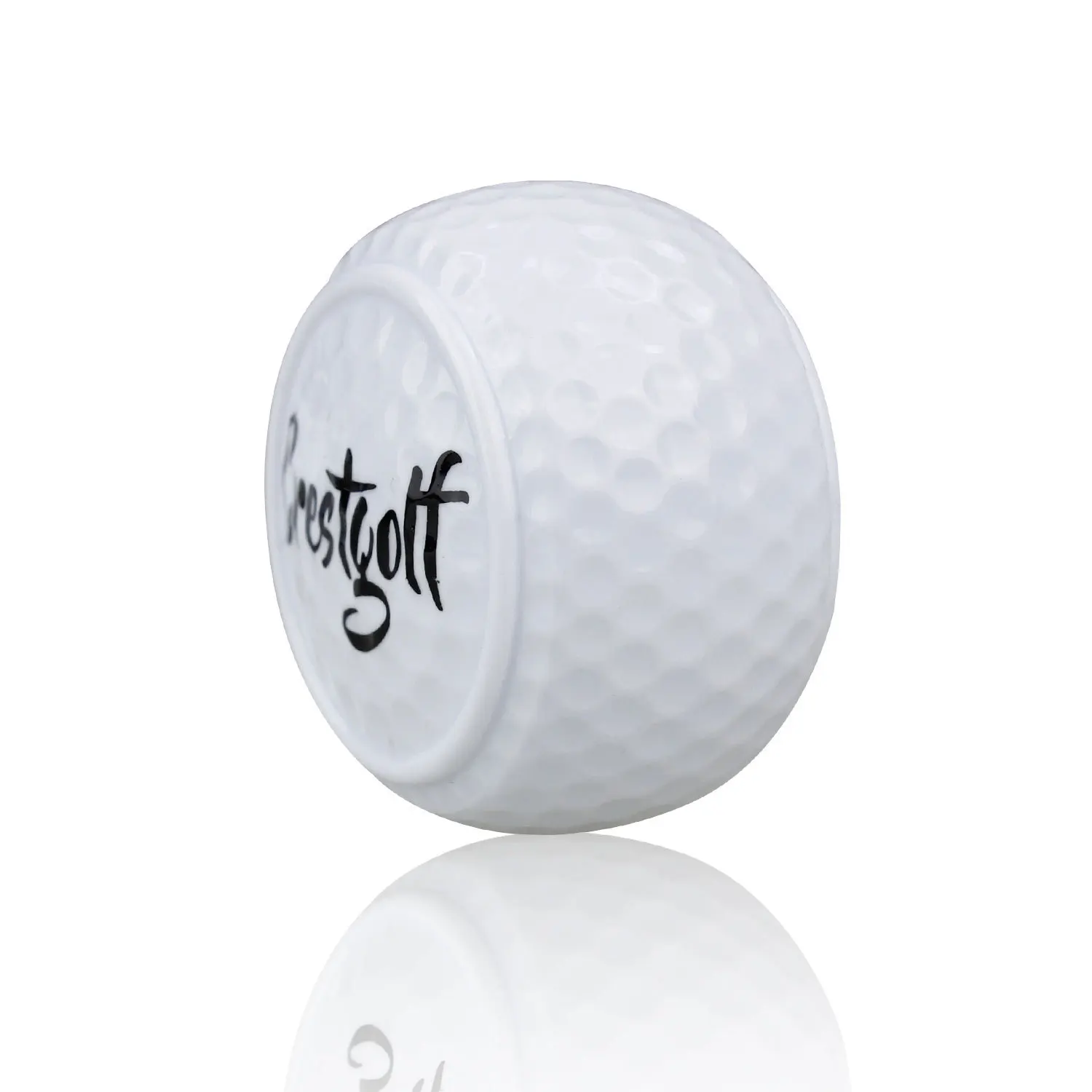 Outdoor golf practice ball assisted double layered practice ball competition practice ball flat ball golf ball