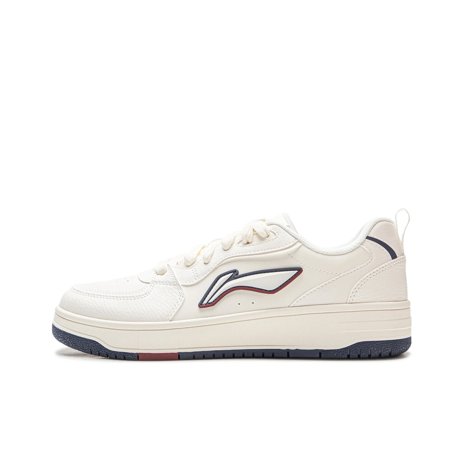 li-ning-tianji-ソフト-ロートップ-スケートボード-シューズ-メンズ-アイボリー