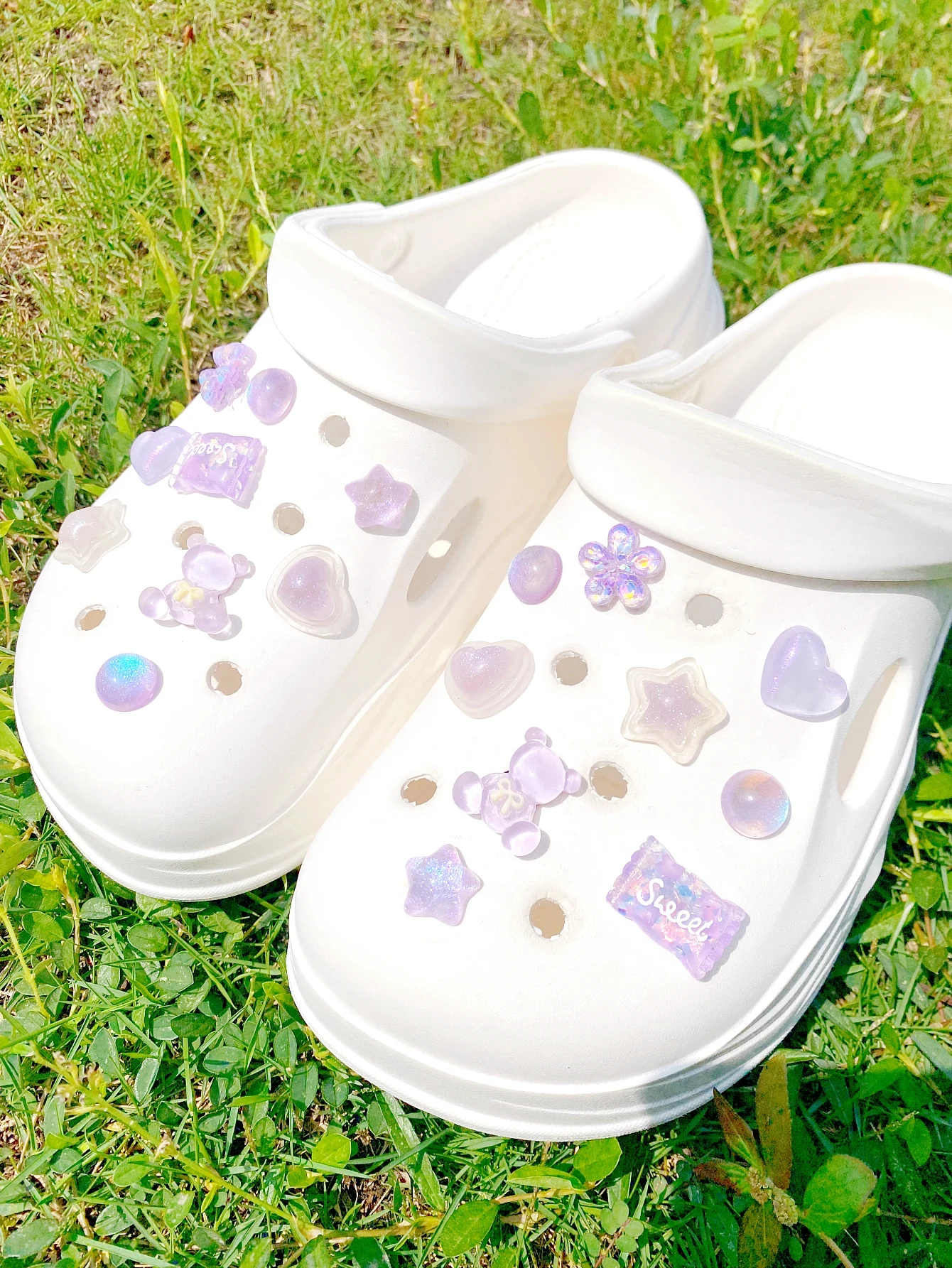 18-piece shoe decoration DIY casual shoe decoration - An interesting and multi-functional way to personalize your footwear