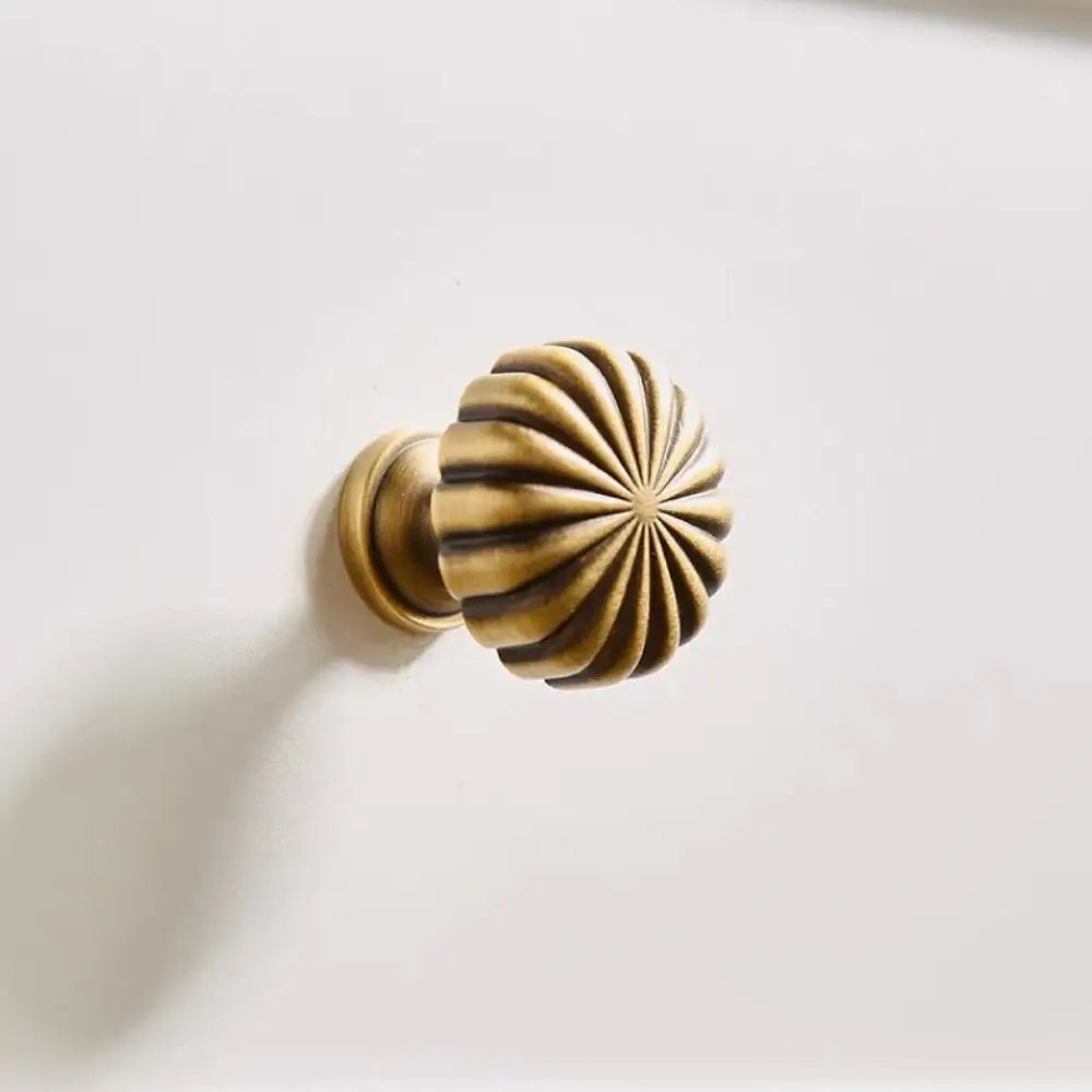 1 個新しい単穴アンティーク引き出しノブヴィンテージマルチサイズキャビネットハンドル高級ラウンドドアハンドル取手家具アクセサリー