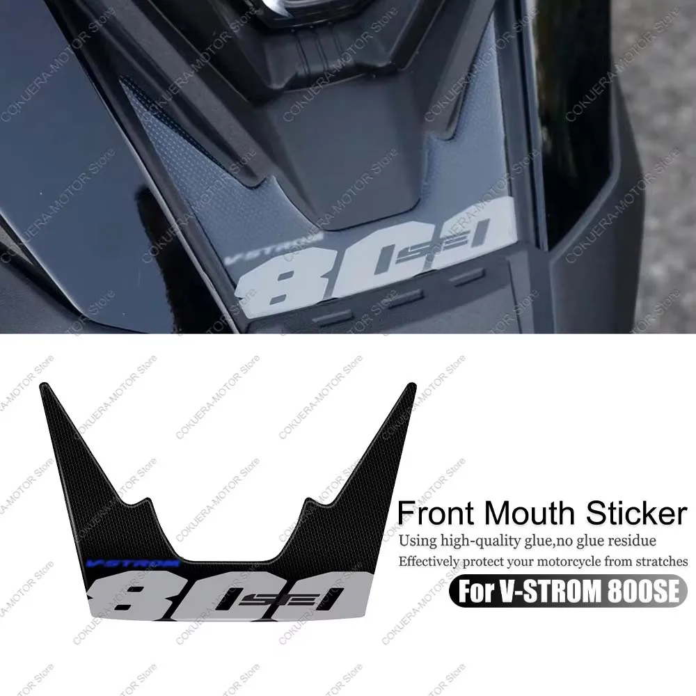 

For V-strom 800 se vstrom 800 se Motorcycle front mouth 3d stickers Motorcycle decorative stickers