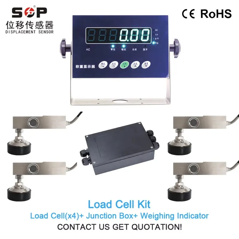 Kit Weighing Scale Sensor Load Cell for Livestock 2 Ton