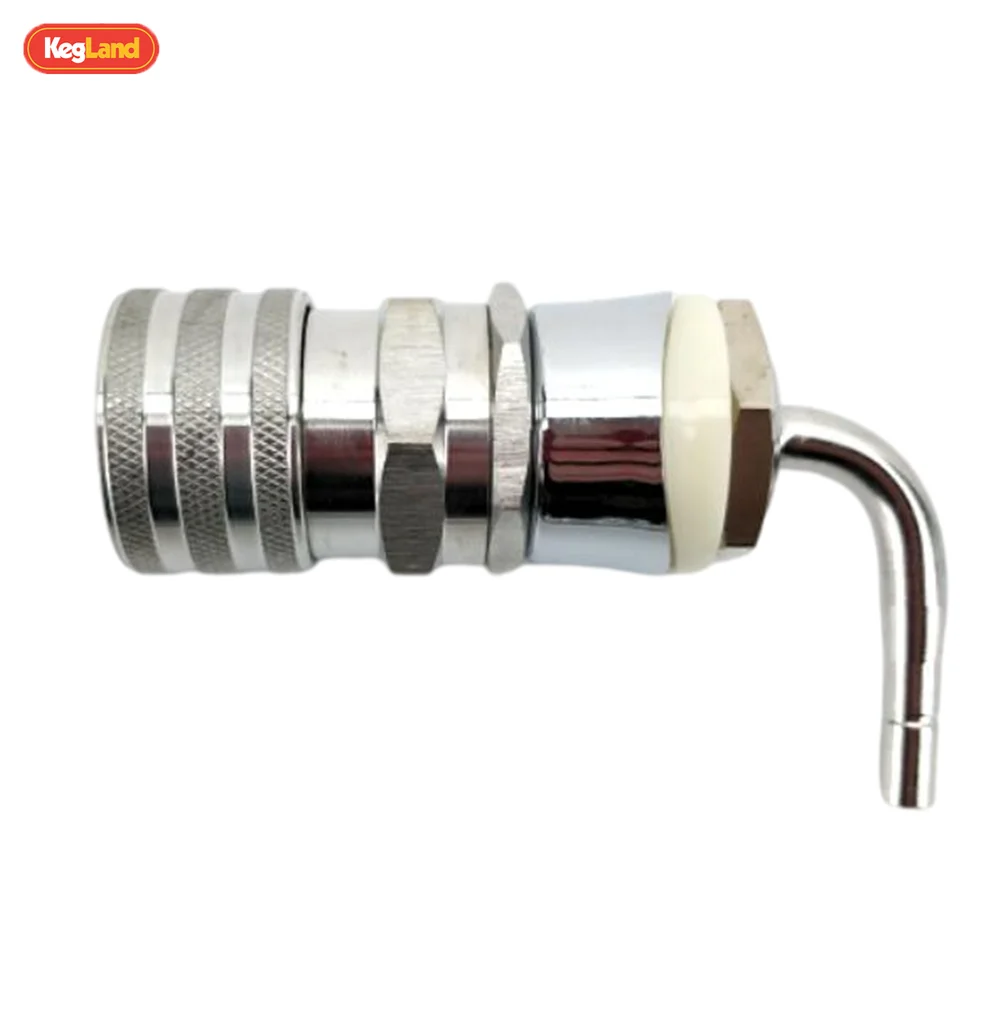 KegLand K-Lok Stainless Steel Short Shank Quick Disconnect Beer Tap Home Brewing