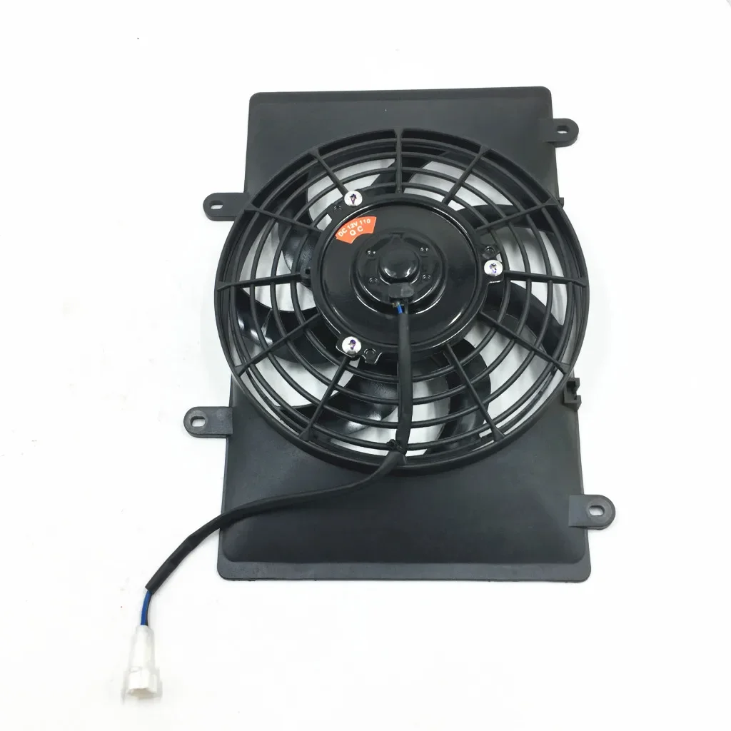 Radiator Cooling Fan Assy Water Tank Fan Assy for HISUN 700CC HS700 ATV QUAD Coleman 19230-058-0000 19205-107-0000