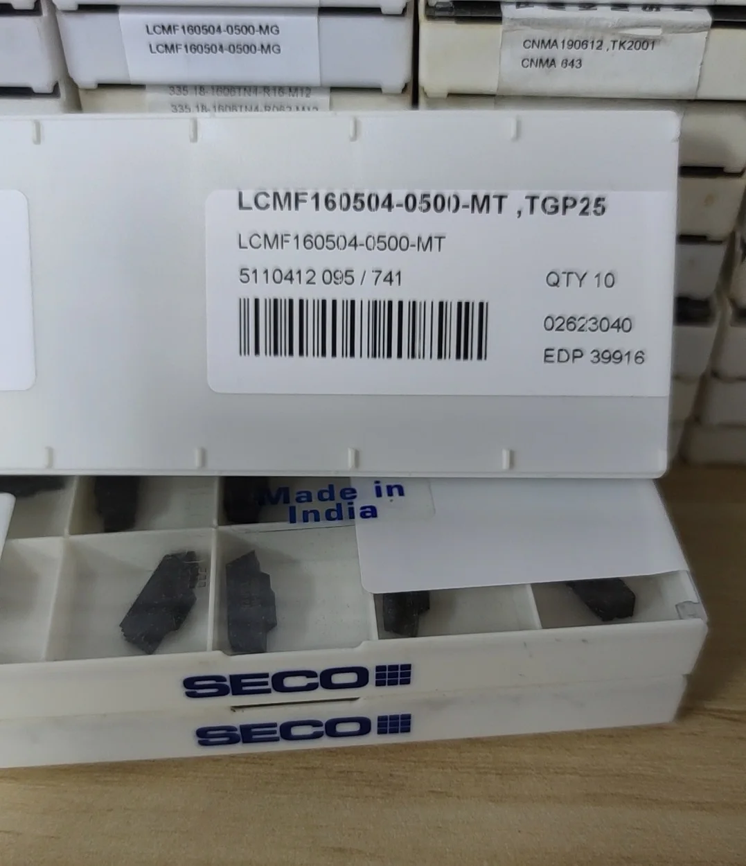 

Hard alloy cutting blades LCMF160504-0500-MT,CP500