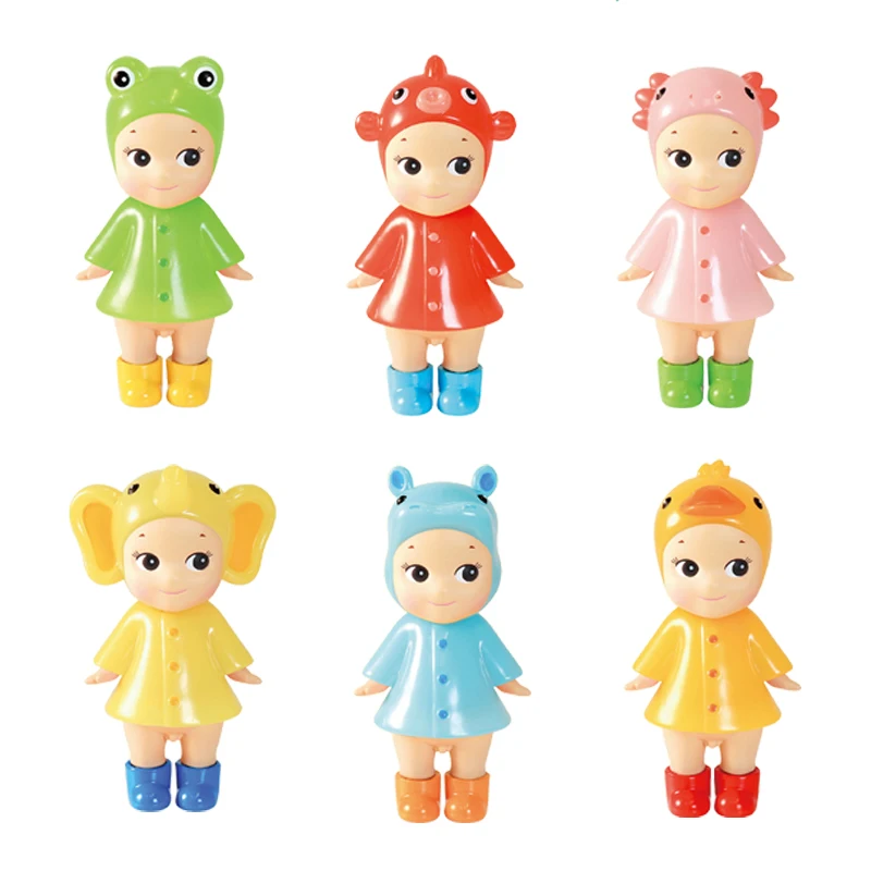

Sonny Angel I Love Rainy Day Series Blind Box - Trendy Desktop Ornament Handmade Play Figure Creative Gift Doll For Collectors