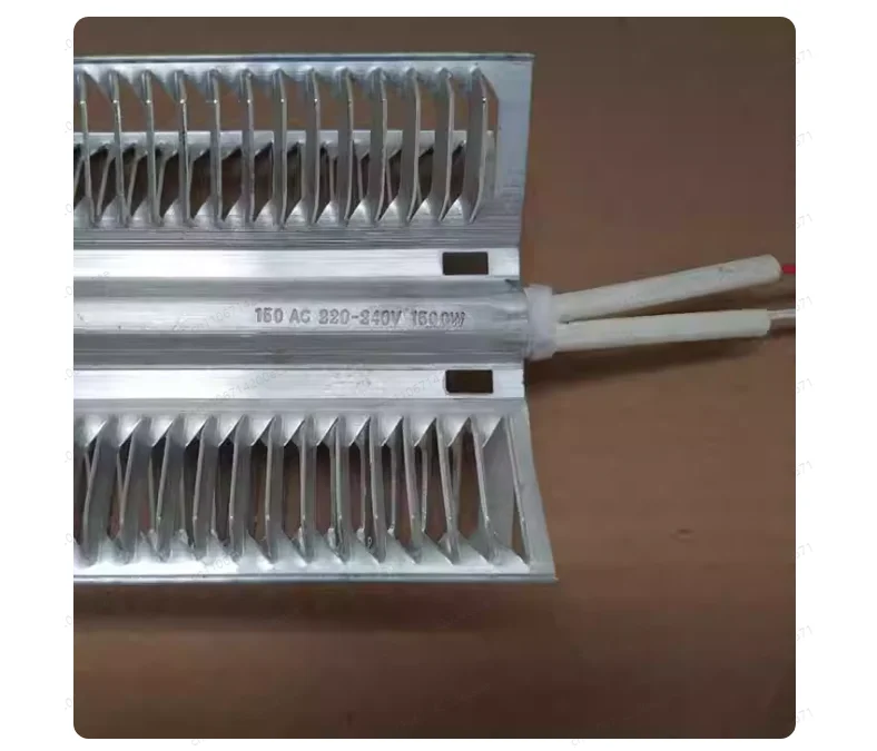 500mm 230V 1500W Airfoil Aluminum Fin X-Type Electric Heating Tube, Replacement Element for Skirting Line Heating Systems