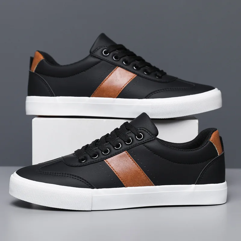 Spring Korean-style Sneakers Breathable Student Casual Shoes Low-top Color-blocked Men Shoes Versatile and Trendy Men's Sneaker
