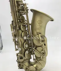 Alto Saxophone Reference SAS-54 Antique Copper Plated E-flat Professional Musical Instrument With Mouthpiece Reed Neck Free Ship