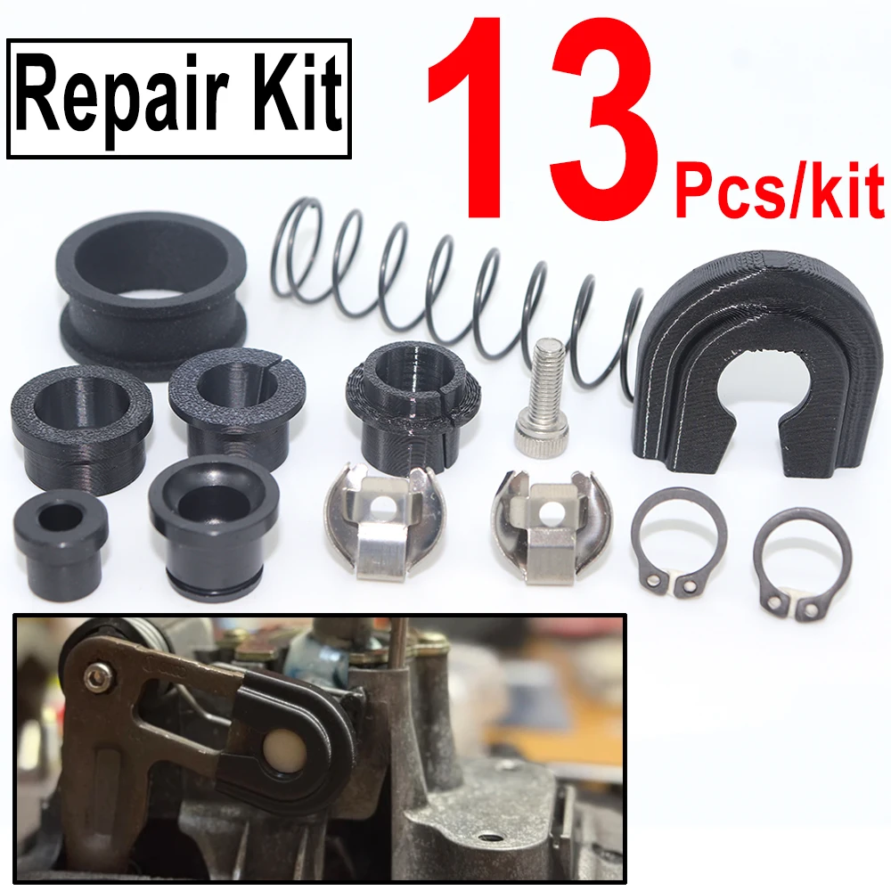

Upgrade Gear Shift Lever Linkage Selector Repair Kit For Golf 4 Jetta Bora Polo Sharan Ibiza Leon Octavia Gearbox Trans Bushing