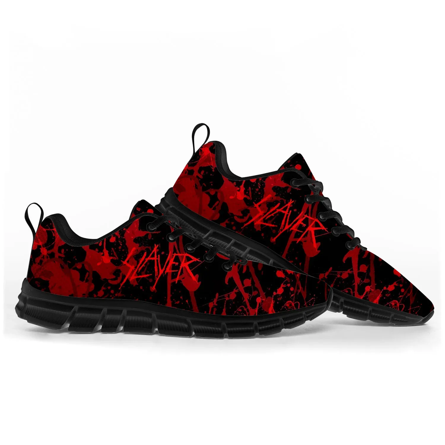 Chaussures de sport Slayer RapMetal Rock Band pour hommes et femmes, baskets décontractées personnalisées pour adolescents et enfants, chaussures de couple de haute qualité