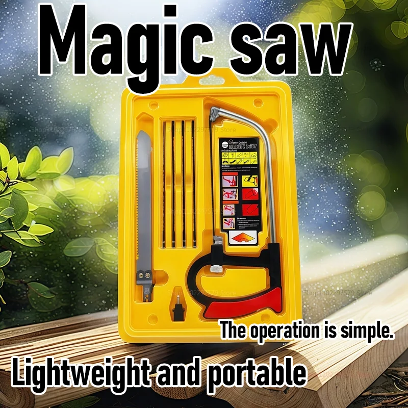 

Многофункциональный комплект ручной пилы 7-в-1 со стальной ножом для металла, дерева, стекла, 6-лезвийные мини-инструменты для моделирования дерева своими руками