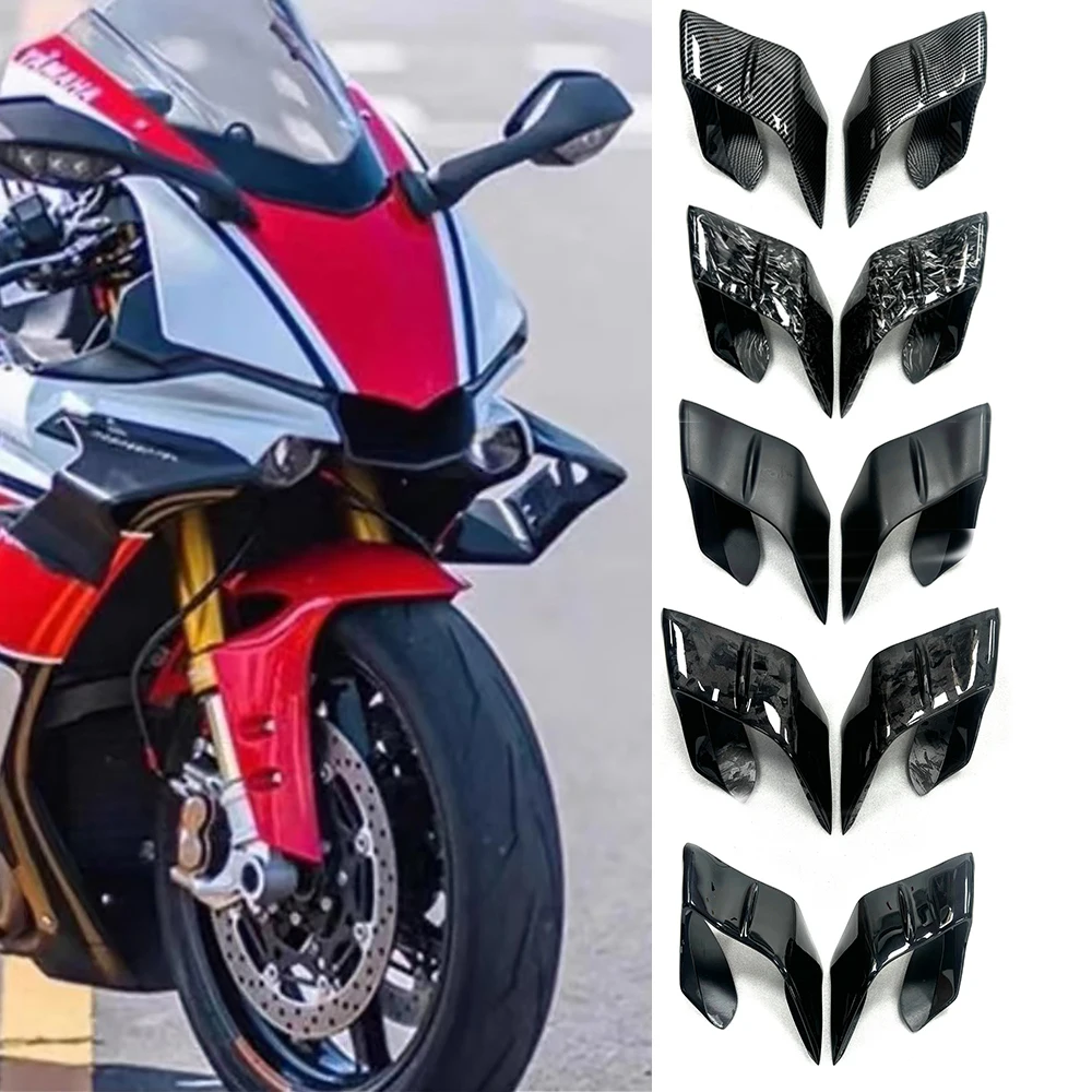 

Motorcycle Fixed Wind Wing For Yamaha YZF R3 R25 2019-2022 2023 Motorcycle Modified Aerodynamic Side Wind Wing Spoiler Fairing