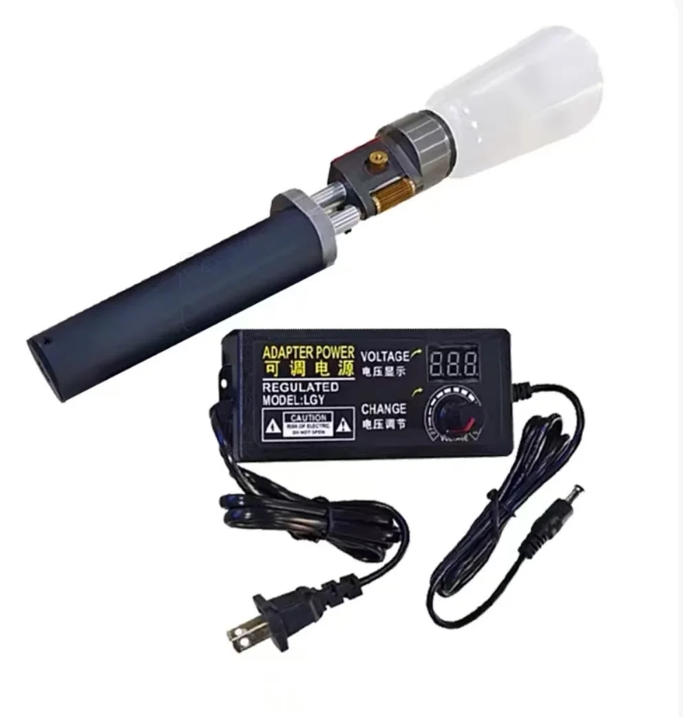 Compact Micro Electric Handheld Edge Dyeing Machine For Leather Paint Tool Oil Edge Handbag Making Enhanced Leather Machinery