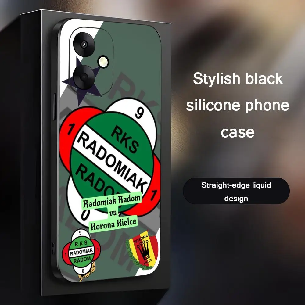 Чехол для телефона Radomiak Radom для Xiaomi Redmi 14C 13C 12C Note 15 14 13 12 11 Pro Plus S, мягкий черный чехол для телефона