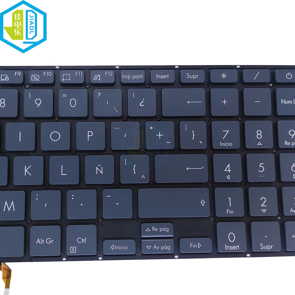 Notebook Backlit Latin Keyboard For ASUS ZenBook Pro 15 UX535 UX535LH UX535QE LA Spain Spanish Keyboards Laptop PC Parts Teclado