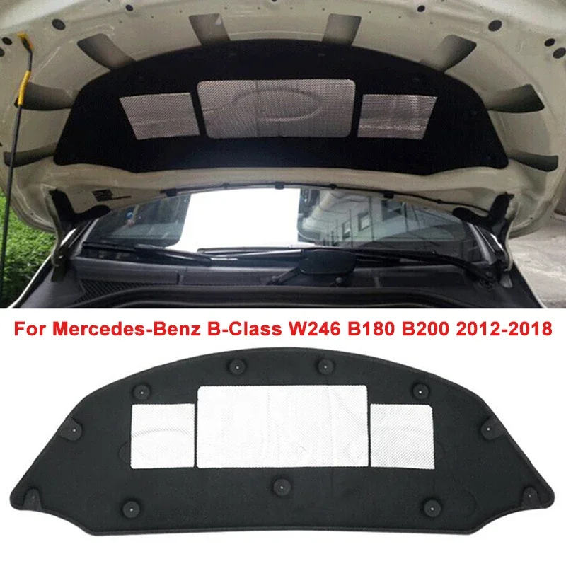 For Mercedes-Benz B-Class W246 B180 B200 2012-2018 Car Engine Hood Sound and Heat Insulation Cotton