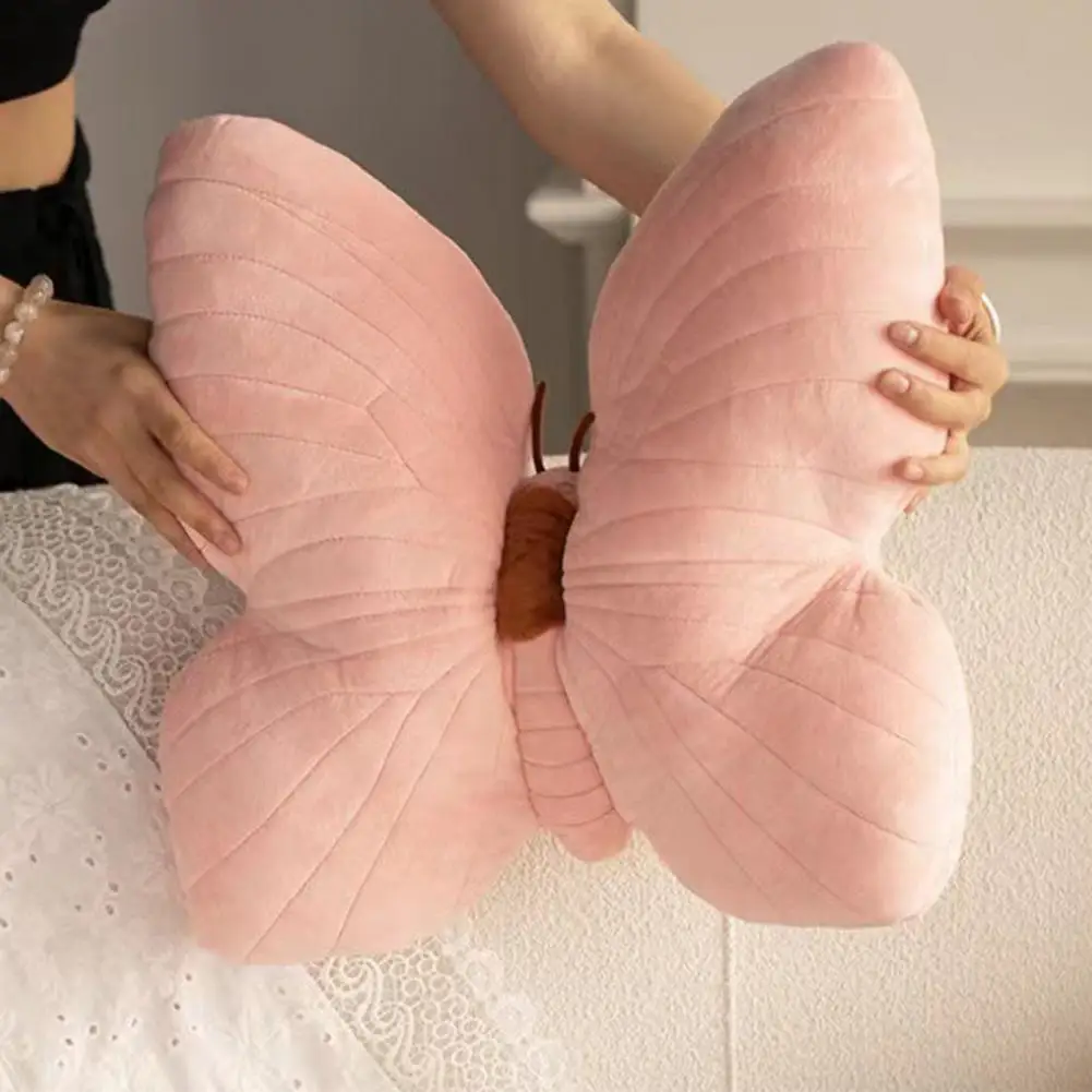 Butterfly-shaped Plush Pillow Butterfly Shaped Plush Pillow Soft Stuffed Cushion for Couch Bed Car Decorative for Room for Home