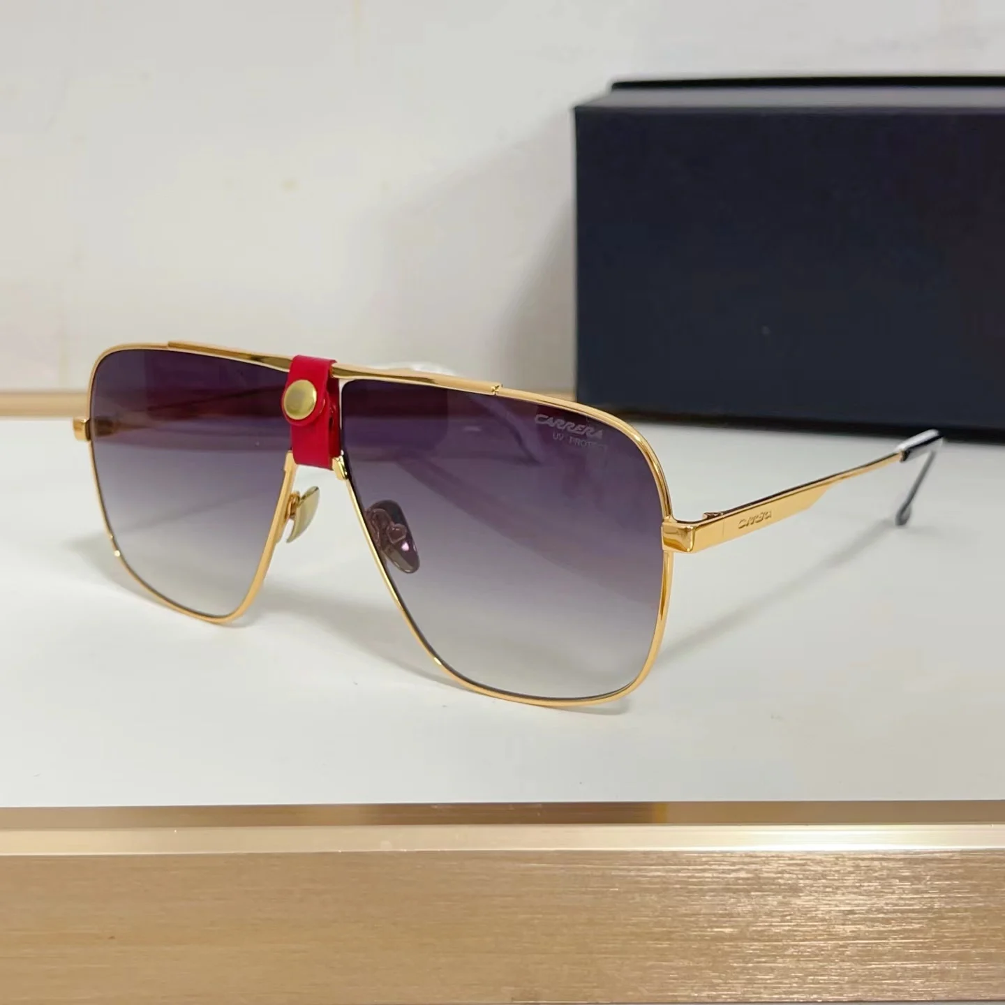 CARRERA موضة جديدة للرجال النظارات الشمسية عالية الجودة الألومنيوم الفاخرة الرجعية وظيفية نظارات النساء الطيار الإكسسوارات النظارات