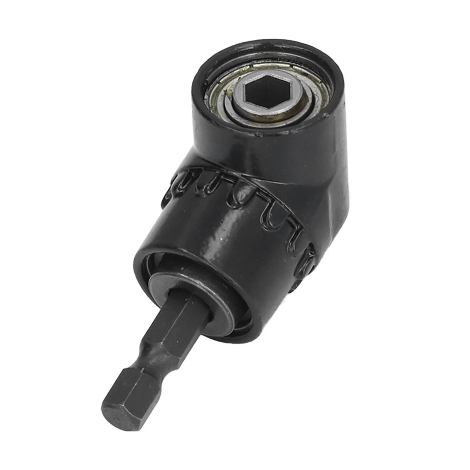 Right Angle Drill Adapter Angled Bit Holder Attachment 1/4in Hex Shank Accessory Angled Bit Holder Right Angle Drill Attachment