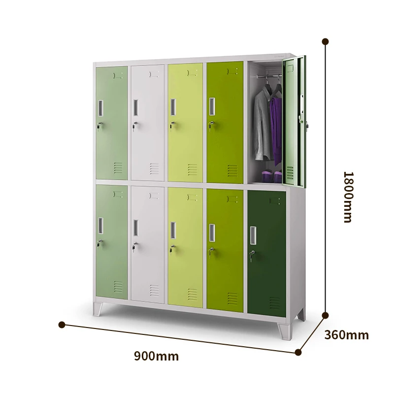 Modular Fitness Lockers,Office Furniture Contemporary Metal Wardrobe Clothes Storage Cabinet For Hospital School Hotel Customize