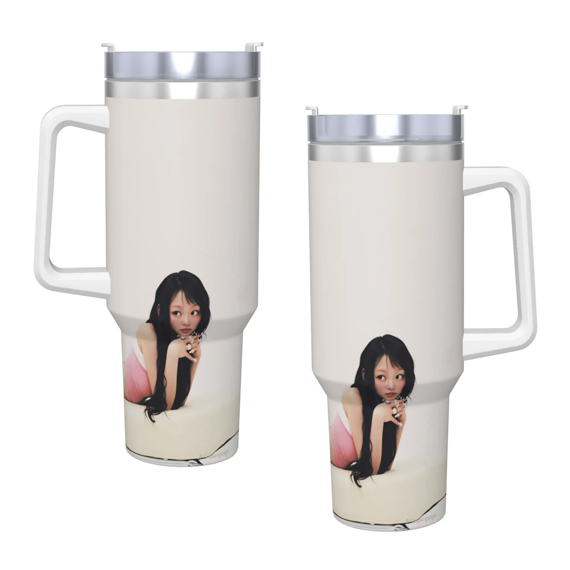 Y-Yves Loop's Album Tumbler  Cold and Hot Water Bottle Heat Preservation Stainless Steel Coffee Mug Graphic Travel Mugs Cup