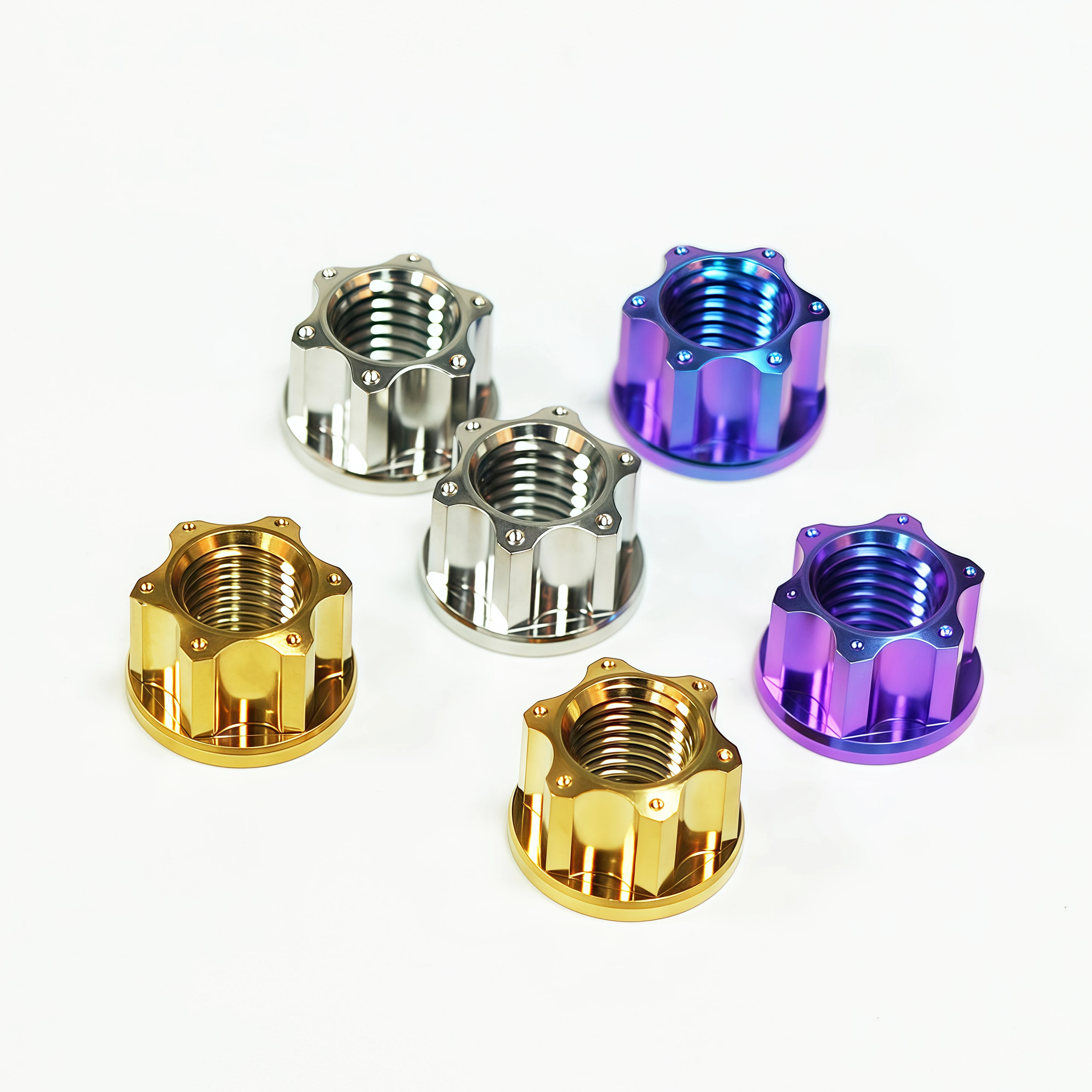 Titanium Alloy Motorcycle Rear Sprocket Nuts for BMW F900R S1000R M1000R S1000RR HP4 M1000RR F900XR S1000XR M1000XR