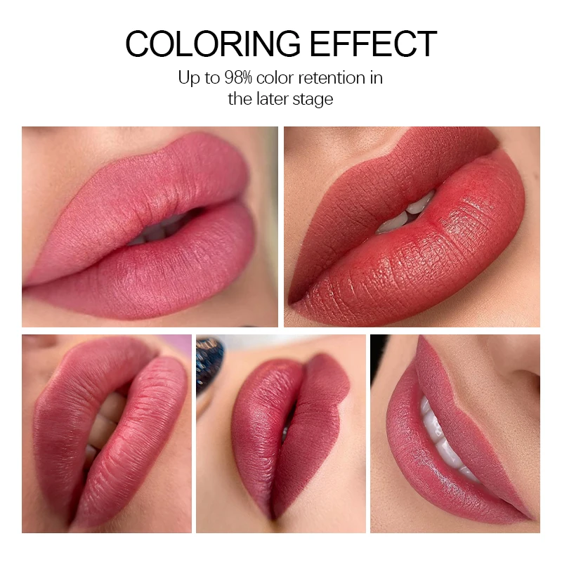 Tattoo Ink Nano Pigment Milkly Colors For Semi Permanent MakeUp Sets Tint Eyebrow Eyeliner Lips Beauty 3ml Microblading Pigments