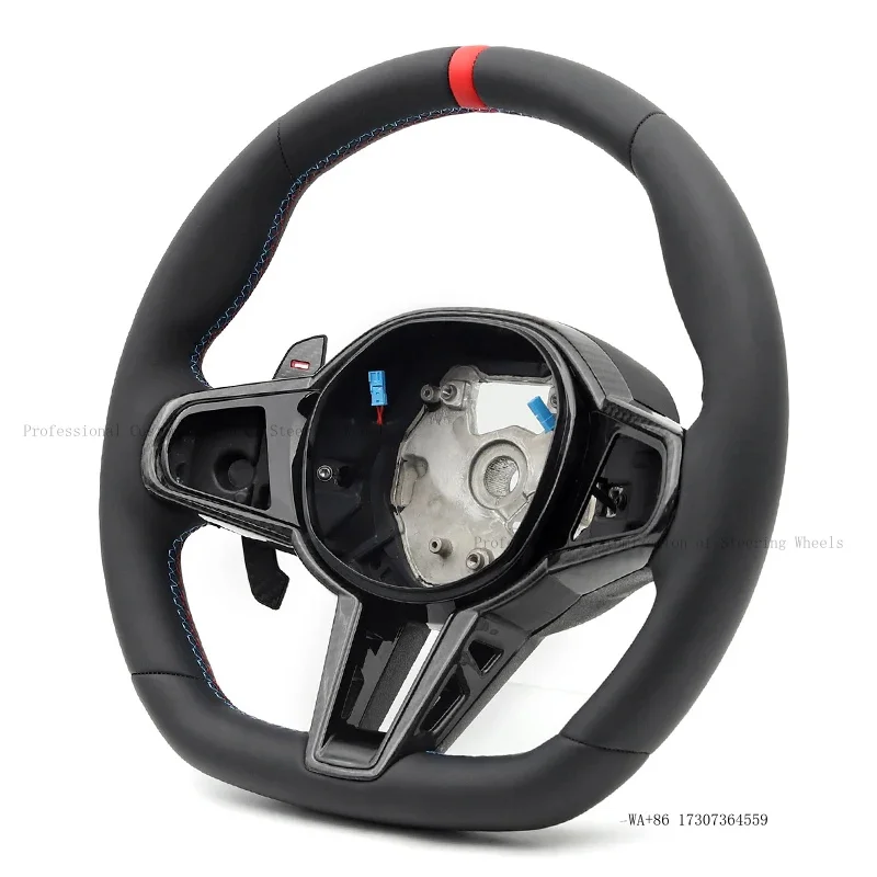 Leather CS M Sport Steering Wheel Car Accessories for BMW G02 G05 G06 G20 G21 G22 G26 G29 G80 G87 F40 F44 I4 118i M440i X3 X4 X5