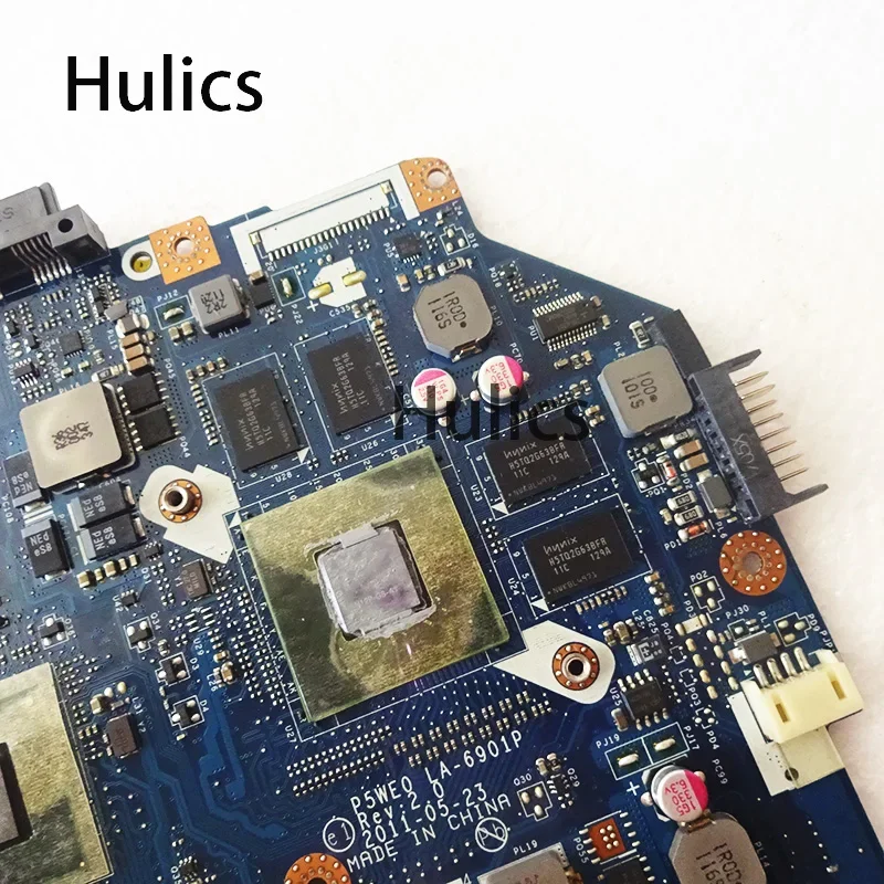 Hulics Verwendet Für ACER 5750 5750G 5755 5755G 5755-G Laptop Motherboard P5WE0 LA-6901P HM65 DDR3 MAINBOARD