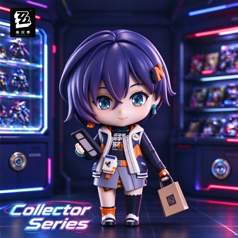 Official Zenless Zone Zero Anime and Game Belle Character Merchandise: PVC-Painted Figurine, Display Piece, and Decorative Gift