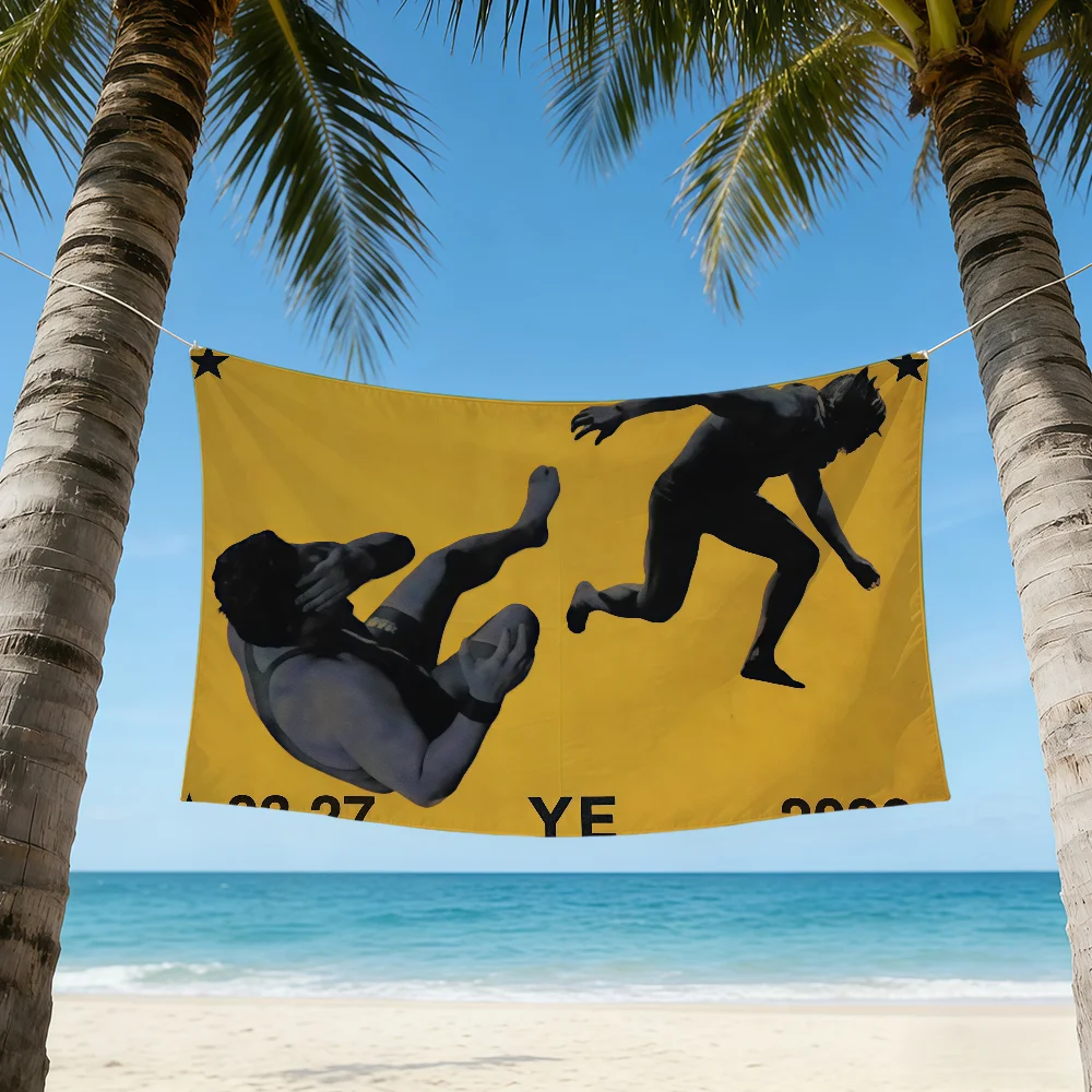Rapper K-Kanye W-West-ES Bully flag Best Price For Outdoor Camping Party Club Banner Decoration Ornaments
