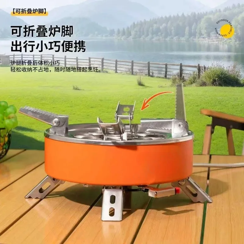 Cassette Stove Split Outdoor Portable Camping Field Stove Cooker