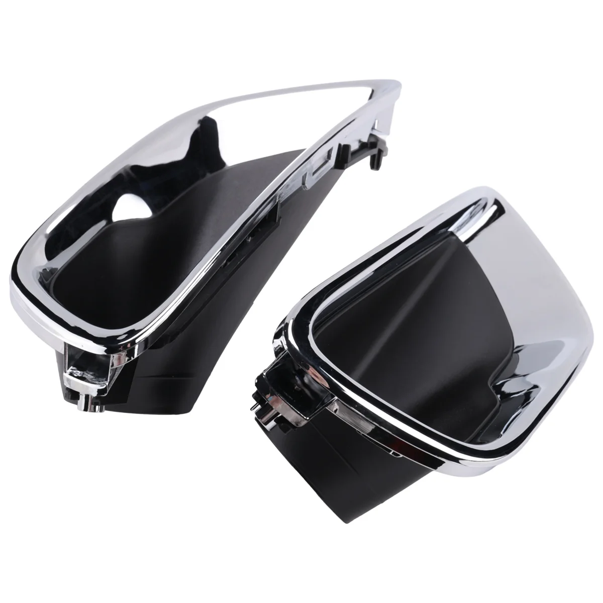 2PCS Car Front Bumper Fog Light Frame for JEEP GRAND CHEROKEE 16-22 WK 2022 LH+RH Fog Lamp Bezel 68261710AA 68261711AA