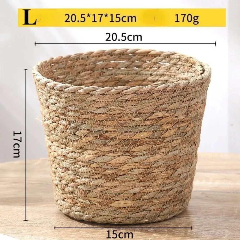 Handwoven Flower Pot, Flower Pot Stand, Indoor Plant Decoration, Courtyard Matching Gardening Gift Home Decor