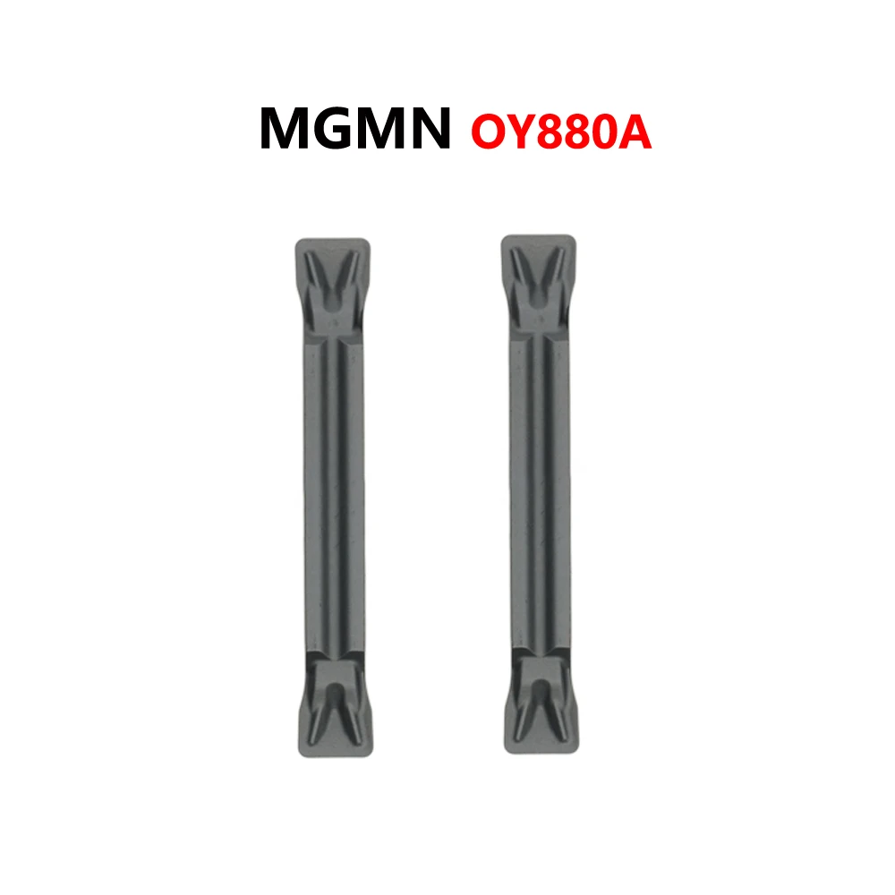 

OYYU MGMN 150 200 300 500 MGMN150 MGMN200 MGMN250 MGMN300 MGMN400 MGMN500 G M OY880A Grooving Carbide Inserts CNC Cutter Tools