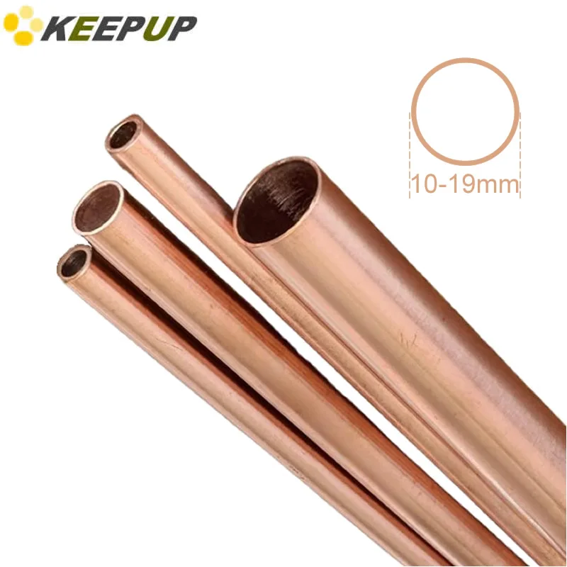 T2 Copper Tubing Hollow Round Pipe Straight Polished Tube OD 10 11 12 13 14 15 16 17 18 19 Mm ID 18 17 16 15 13 10 9.5 9 8 7 6 5