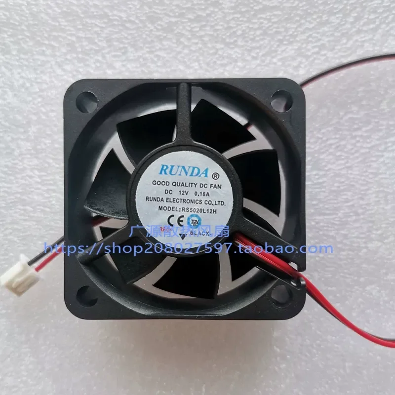 for RUNDA New 4 5 6cm DC 5V 12V 24V Silent Small Fan for North and South Bridge Recorder Hard Disk Charger