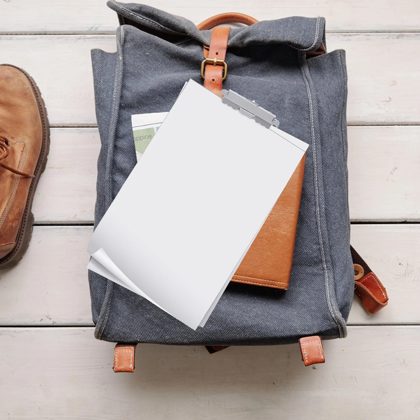 

10Pcs Zinc Alloy Office File Clips Metal Organizer Clips for Documents Menu Bills Test Paper Metal Bill Clip