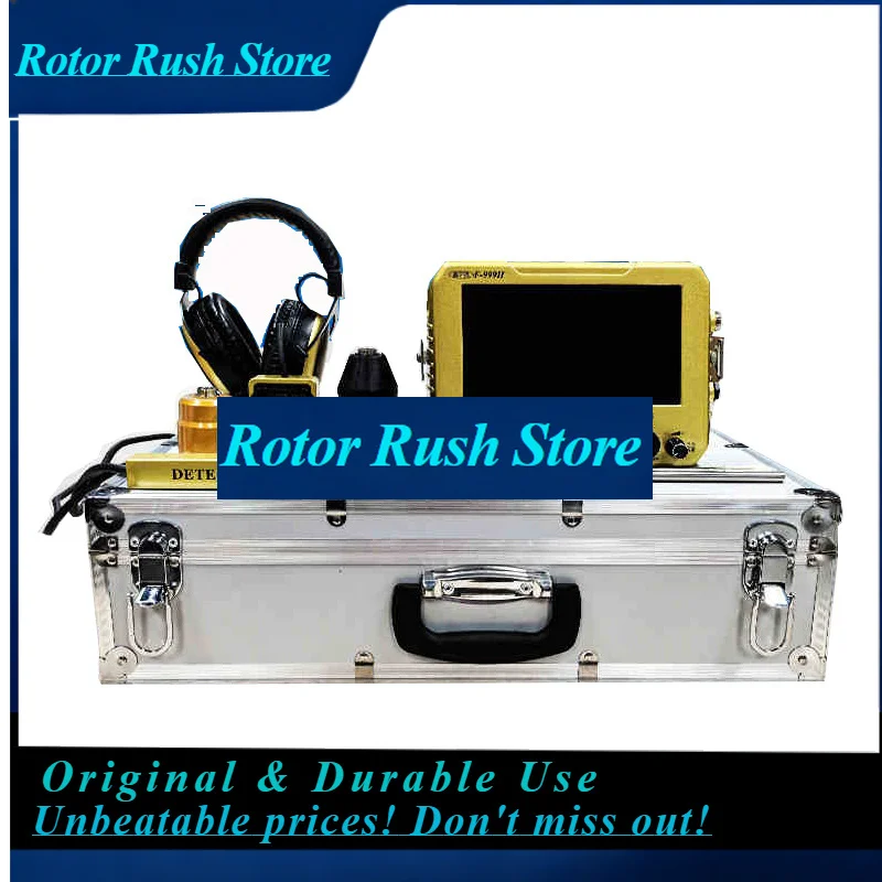 RoRuSF999H Underground Water Leak Detector Precision Water Pipe Leak Detector Sensor Tap Water Floor Heating Pipe Leak Tester