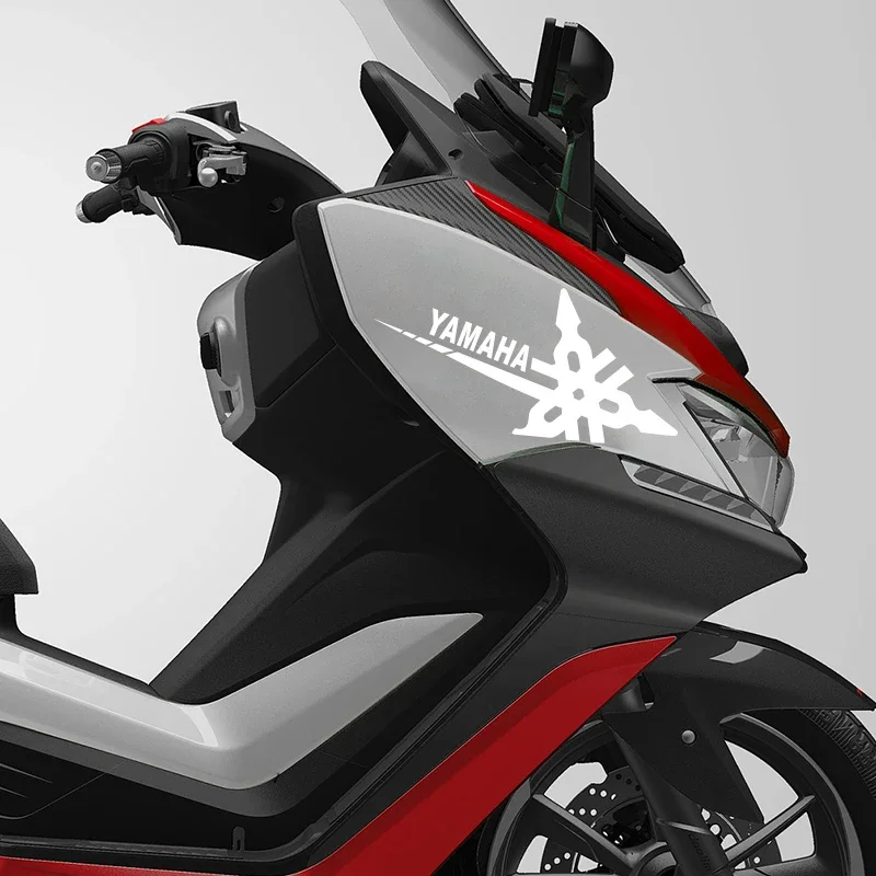 Reflective Motorcycle For Yamaha Sticker Moto Logo Color Laser DecalsFor N Max 125 155 160 Tmax 500 530 560 Xmax 300 400 image 4