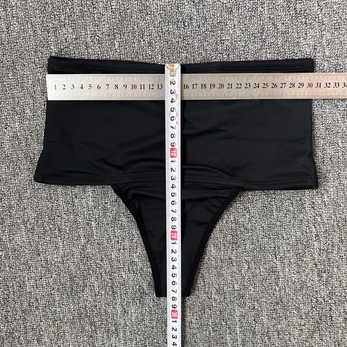 Women Big Elastic High Waist Panties Briefs Black-T Breathable Intimates Shapewear Thong Sissy Erotic Lingerie Slim G-string