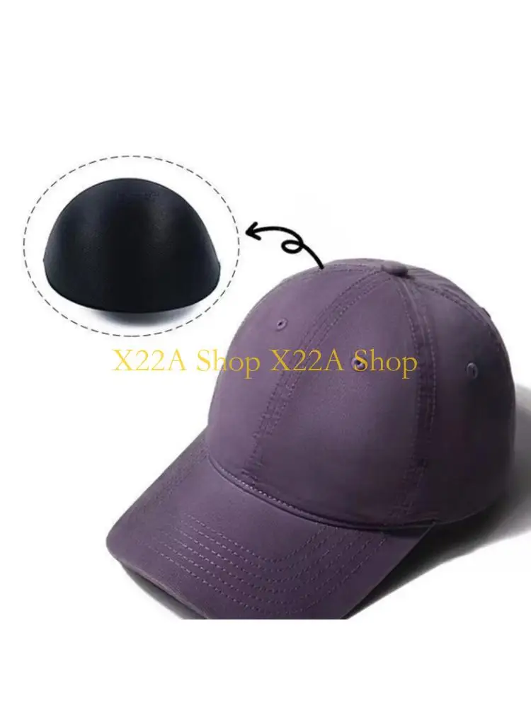 Unique 2pcs Sweat Absorbing Breathable Hat Form Light weight Portable for Travel