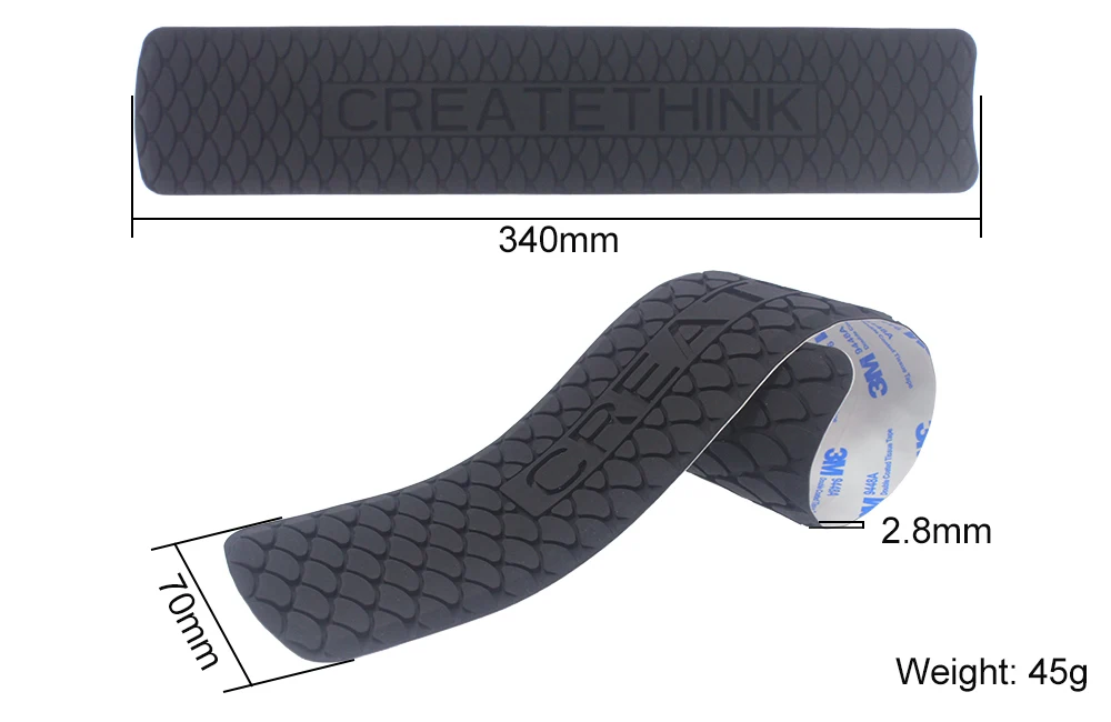 HEPPE Fahrradrahmen Kratzfester Schutzaufkleber MTB Rennrad Anti-Kratz-Aufkleber Fahrrad Silikon Schutz Kettenschutz – Detail 2