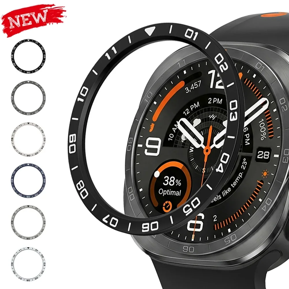 PC-Ringrahmen für Samsung Galaxy Watch Ultra2 2026 47mm Bildschirm-Skalenring-Schutzabdeckung für Samsung Galaxy Ultra2 Zubehör