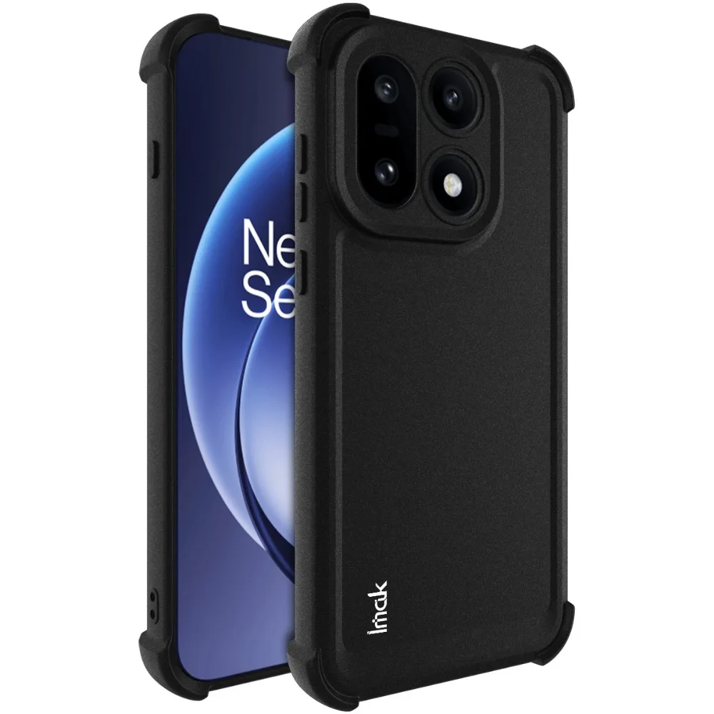 For OnePlus 15 5G Matte Back Case IMAK Lens Protect Soft Skin Air Bag Bumper Armor Oneplus 15 Case One Plus 15 Phone Oneplus15