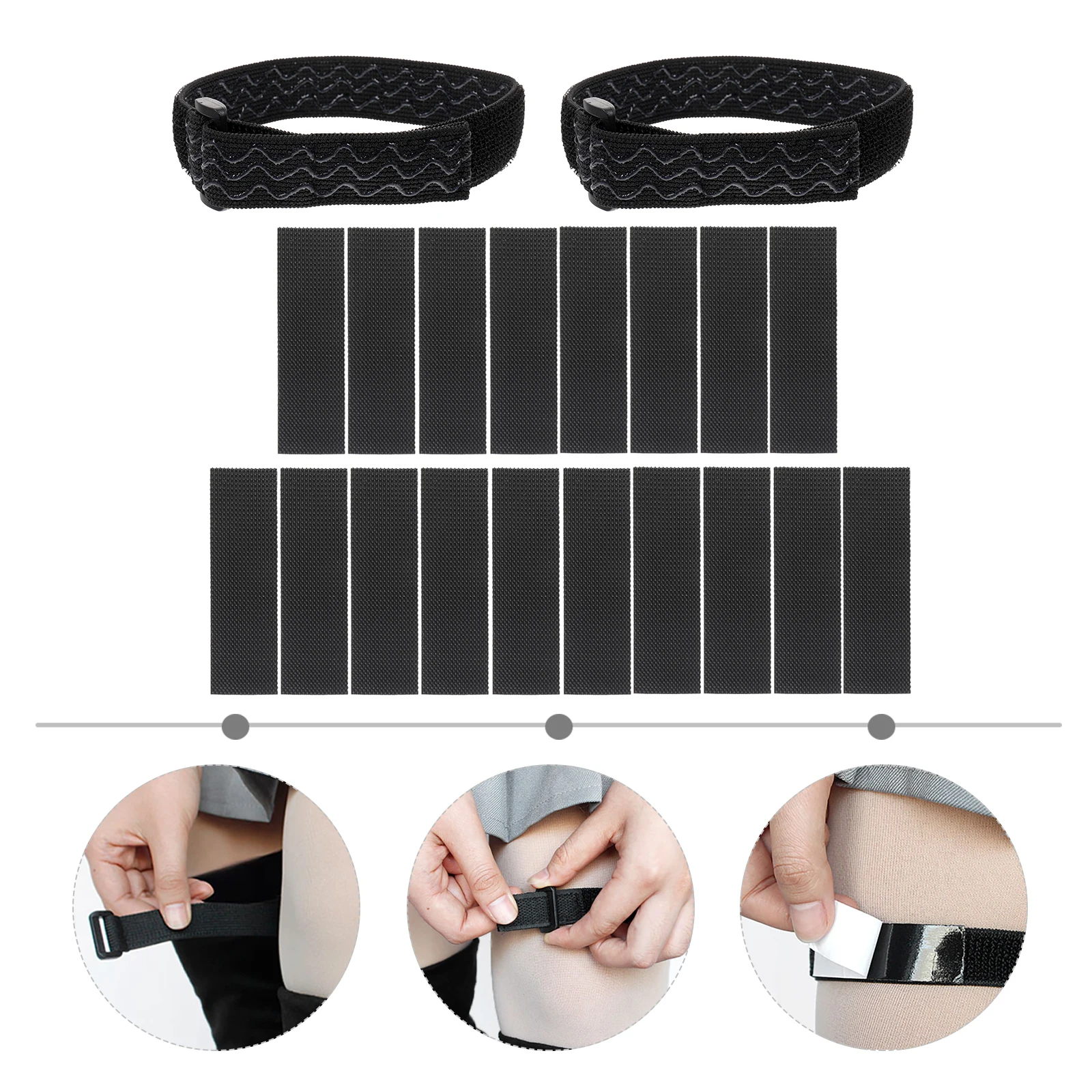 Women Boots Anti Drop Strap Stabilizer Reusable Fix Adhesive Straps Boot Care Accessories Fix Bands Stabilizer
