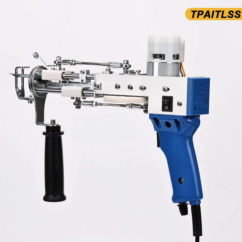 2-in-1 Tufting Gun Carpet Weaving Machine, Handheld Tufting Gun Carpet Weaving Gun, Carpet Electric Needle