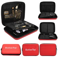 Estuche de viaje impermeable a prueba de golpes para tijeras de peluquero, organizador de gran capacidad para tijeras de peluquería, peines, cortaúñas y herramientas