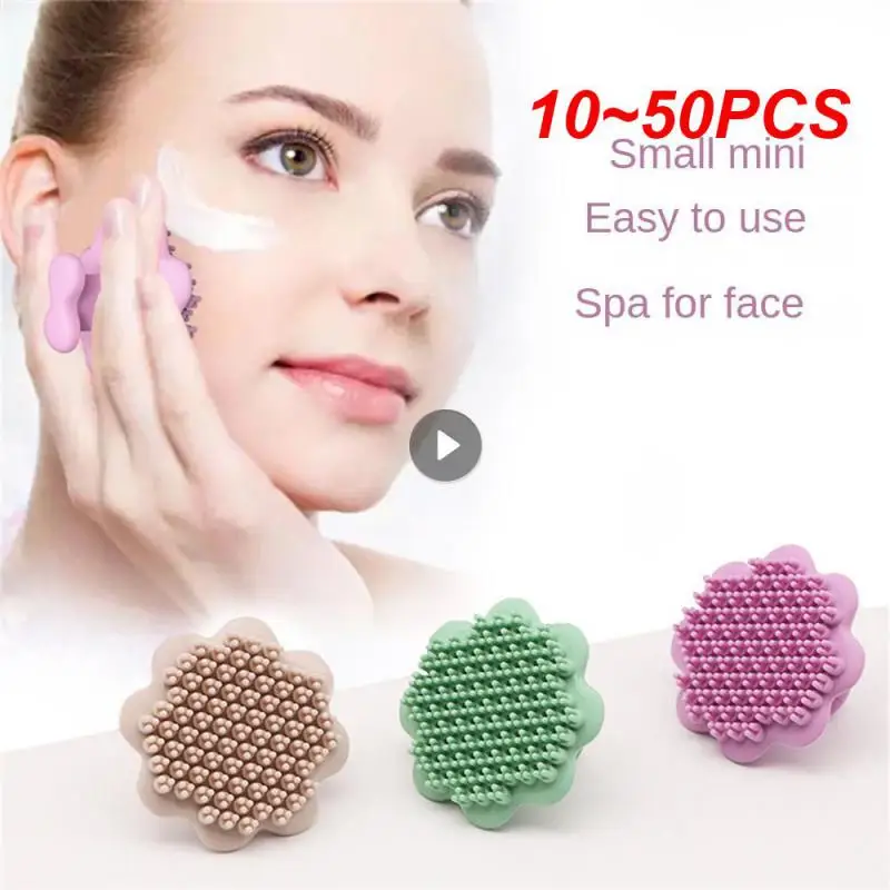 10~50PCS Useful Face Brush Quick Drying Bathroom Supplies Wear-resistant Facial Cleansing Instrument Easy To Clean